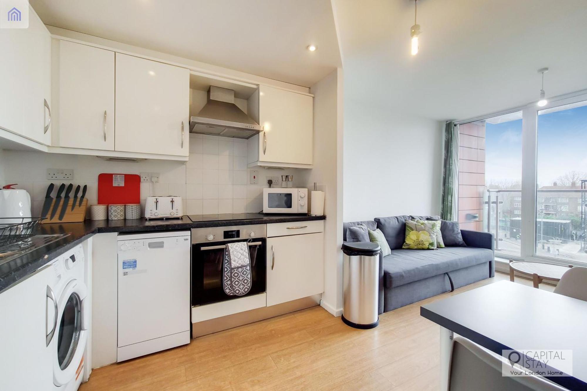 Fully Serviced Two Bed Apartment By Excel & O2 London Exterior photo